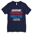 thumbnail image 4 of FLAGWIX Funny American Gifts - Assistant Fireworks Director, 4th Of July Gifts - Mens Shirts, 4 of 6