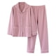 thumbnail image 1 of Conjuntos de Pijama Para Mujer, Ropa de Dormir de Manga Larga, Cárdigan Informal Con Dos Bolsillos, Ropa de Dormir Sólida, Tops Y Pantalones, Traje de Cobertura Odeerbi  ODB120375, 1 of 3