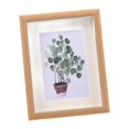 thumbnail image 3 of Marco de fotos, escritorio y colgante de pared, 11 cm x 15 cm, decoración del hogar, marco de fotos moderno de madera para sala de estar, hogar, boda,, 3 of 9
