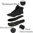 thumbnail image 4 of Barefoot Shoes Women Men Winter Minimalist Wide Toe Box Trail Padded Warm Casual Hiking Shoes Cotton Snow Boots Sneakers, 4 of 11