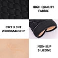 thumbnail image 4 of Deago Car Seat Cushion Pad Mat Comfort Seat Protector for Car Driver Seat Office Chair Home Use Breathable Seat Cover with Non Slip Bottom, 18.9" x 18.5" x 0.8", Black, 4 of 9