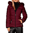 thumbnail image 1 of Chamarra Para Mujer Shendy Vendy Con Gorro Removible Peluche Suave, 1 of 5
