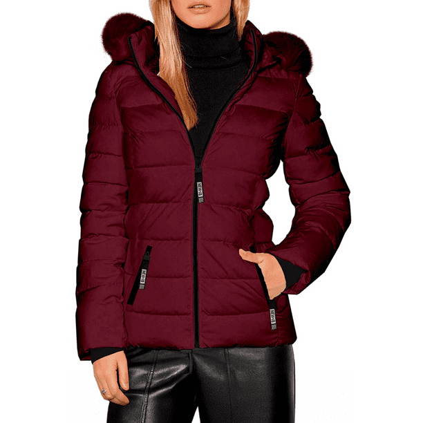 Chamarra Para Mujer Shendy Vendy Con Gorro Removible Peluche Suave