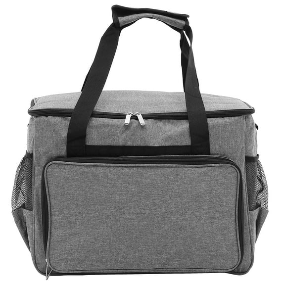 Mutmorningal Portable Sewing Machine Storage Bag Oxford Fabric Storage Pouch for Small Sewing Machine