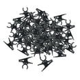 thumbnail image 2 of 100 pinzas para micrófono de solapa, solo abrazaderas para megáfono, amplificador, pinzas de ligeras y giratorias para micrófono de solapa., 2 of 9