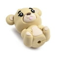 thumbnail image 2 of 20pcs Silicone Beads Little Bear Wheat 27.5x22.5x16.5mm Hole: 2mm, 2 of 4