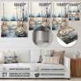 thumbnail image 4 of Designart "Winter Wonderland Alaska I" Landscapes Metal Wall Art Prints, 4 of 5