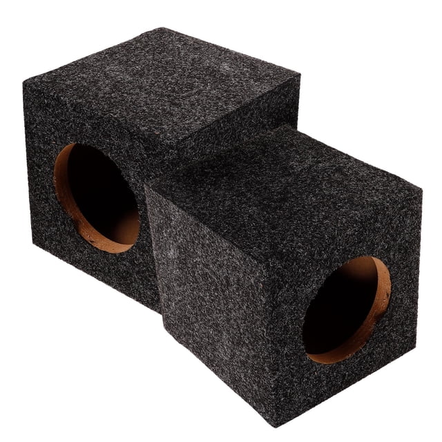 HEATSHAKING 1 Pair Subwoofer Box for Home Audio System with Enhanced Audio Quality 17.5x17x17cm