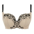 thumbnail image 3 of Panache Envy Balcony Underwire Bra (7285),34DD,Sand/Black, 3 of 5