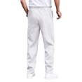 thumbnail image 6 of Betivan Men's Pleated Straight Pants Draped Versatile Business Solid Color Casual Formal Trousers Bottoms for Office Business Daily Work Street, 6 of 8