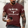thumbnail image 2 of Men Veteran Printed Round Neck Short Sleeved T Shirt Casual Comfortable Business Short Sleeved T Shirt Band T Shirts T Shirts for Men Tall Men Running Shirt T Shirt with Pocket for Men Lightweight T, 2 of 4