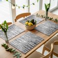 thumbnail image 5 of Grey Forest Placemats Set of 2, Modern Oil Painting Art Washable Wipeable Table Mats for Dining Tables, Indoor Outdoor Kitchen Place Mats for Holiday Party Table Decor, 5 of 9