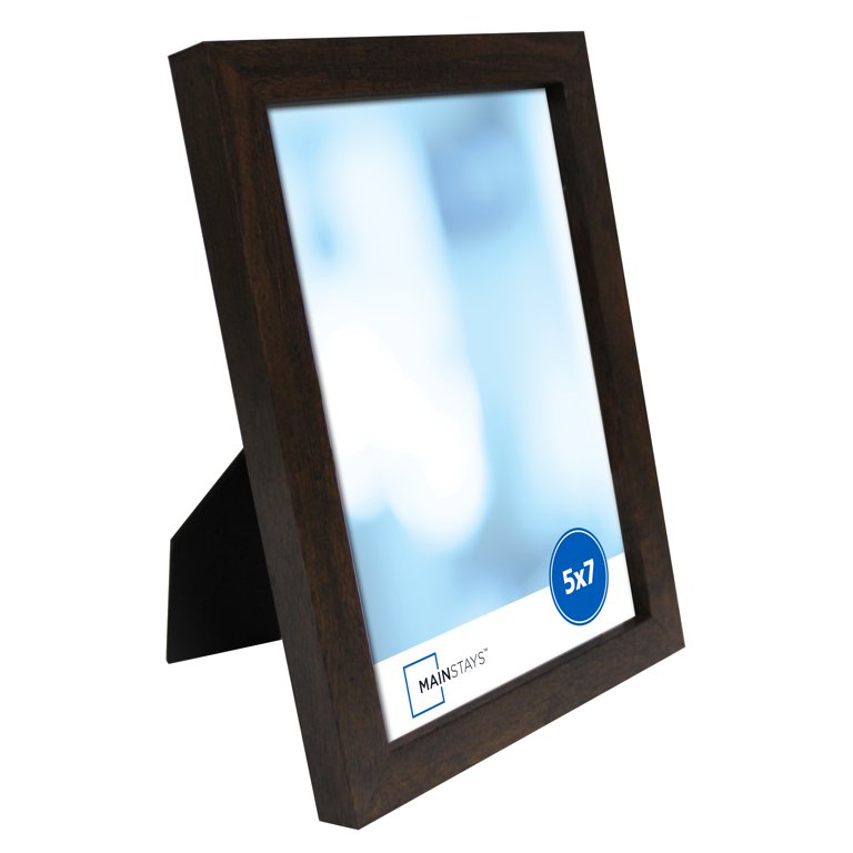 Mainstays 4x6 Linear Gallery Wall Picture Frame, Brown 