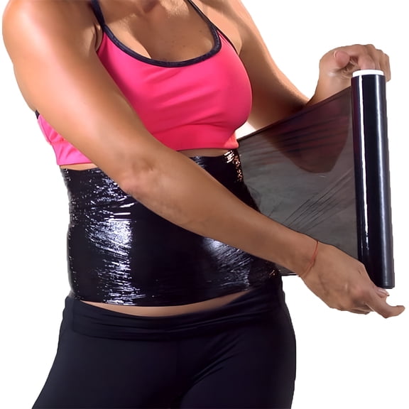 XIRQI Contouring Body Wrap for Exercise, Thermal Sweat Enhancer Waist Trimmer for Gym Workouts and Fitness