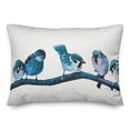 thumbnail image 2 of Creative Products Blue Birds on Branch 14x20 Indoor / Outdoor Pillow, 2 of 3