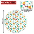 thumbnail image 2 of 48 Inch Christmas Tree Skirt – Velvet Plush Tree Mat, Soft Thickened Polyester with Red Ties, Single-Sided Printing, Available in 30in/36in/48in, Perfect for Holiday Xmas Tree Decoration, 2 of 7