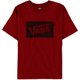 thumbnail image 1 of Camiseta gráfica Vans Classic Box para hombre color rojo extragrande, 1 of 2