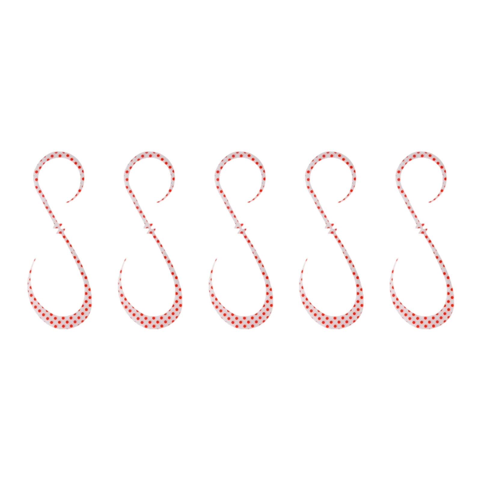 Fishing Skirt for Lure Repair 11 cm Silicone Strips Soft Curled Tail Design 5 Piece Pack Anglers Users