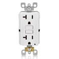 thumbnail image 2 of Toma eléctrica Leviton C32-GFNT2-0pw GFCI autodeshabilitable, 2 of 4