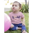 thumbnail image 2 of Roar Brave Tiger Kiddie T-Shirt Infant -Image by Shutterstock,  12 Months, 2 of 4