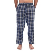 Place and Street Pajama PJ Pants for Men - 100% Cotton Lightweight Woven Lounge Sleepwear