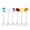 Random C, variant on PrimeGo 2Pcs Cat Spring Toy with Suction Cup Spring Plush Ball Cat Teaser Interactive Fluffy Pompom Cat Toy for Indoor Kitten Jumping Exercise