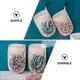 thumbnail image 5 of EeaseMX 3 guantes de baño de doble cara, guantes de limpieza, suministros de baño., 5 of 7