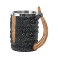 thumbnail image 3 of Taza de cerveza nórdica, taza para beber, taza para cóctel de 16-20oz para año Nuevo, Día de Acción de Gracias, aniversarios de San Valentín para, 3 of 8
