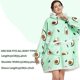 thumbnail image 4 of Sudadera con capucha tipo manta para mujer Sudadera con capucha tipo manta usable y cálida de gran tamaño, 4 of 5
