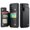 Black, variant on for Samsung Galaxy A25 5G Case with Card Holder, Wallet Case for Women Men with RFID Blocking, Durable Leather Kickstand Magnetic Clasp Shockproof Phone Case for Samsung Galaxy A25 5G