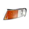 thumbnail image 3 of KarParts360 For Mercury Grand Marquis 1998 99 00 01 2002 Side Marker Light Driver And Passenger Side | Pair | Clear and Amber Lens | Made Of Plastic | FO2550124, FO2551124 | XW3Z15A201BB, XW3Z15A201A, 3 of 6