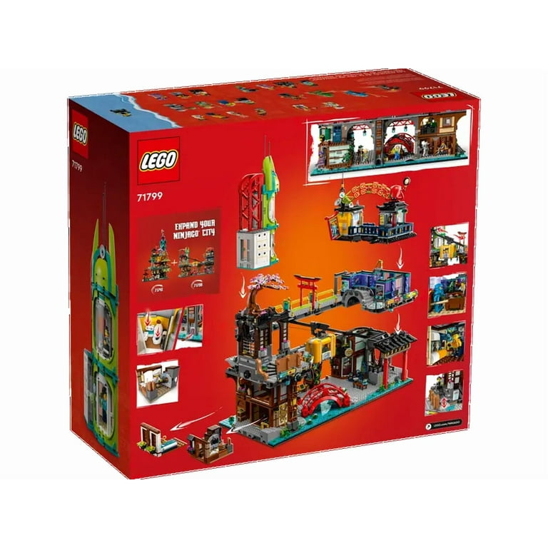 LEGO NINJAGO City Markets 71799 Building Set – Modular City