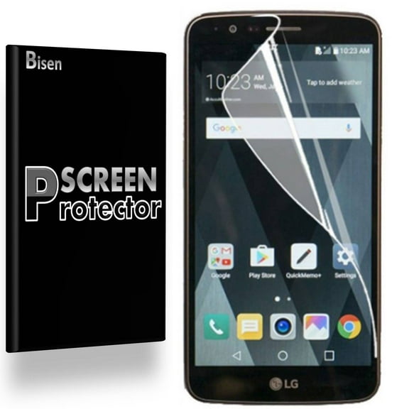 LG Stylus 3 [4-Pack BISEN] Anti-Glare Matte Screen Protector, Anti-Fingerprint, Anti-Scratch