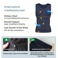 thumbnail image 3 of MANIFIQUE Gynecomastia Compression Shirts for Men - Sleeveless Slimming Undershirts Tummy Control and Body Shaper Tank Top, 3 of 7