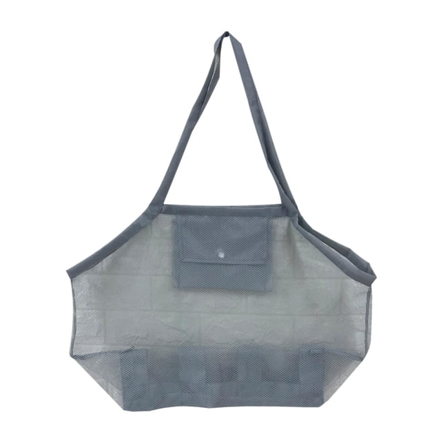 Bolsa de Playa de Malla Almacenamiento de Juguetes para para Equipos de Natación Bolsa de Almacenamiento Bolsa , Alejad Gris Sunnimix bolsas de playa de malla