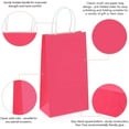 thumbnail image 4 of NexMint 8.6'' Red Gift Paper Bags with Handles and DIY Creative Stickers, 24Pcs Party Favor Bags and Gift Treat Bags for Valentines, Mothers Day, Birthdays, Baby Showers, 4 of 6