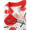 thumbnail image 4 of Honest Baby Clothing Organic Cotton Valentines Day Baby Boy/Girl Sleep N Play, Sizes Newborn-9 Months, 4 of 8