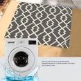 thumbnail image 4 of Washable Non-Shedding European Retro Lattice Printed Door Mat | Polyester Fiber Floor Mat for Kitchen Bathroom Entrance | Non-Slip Indoor Rug for Home Entryway Living Room, 4 of 8