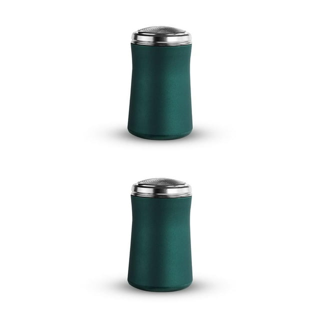 Wisewang Rasoir IPX7 Étanche Sans Fil Tondeuse de Barbier Détachable pour la Maison Salon Barbe Mari Machine de Rasage Vert Foncé 2 Ensembles