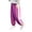 Purple R, variant on Antinious Toddler Boys Girls Stylish Solid Elastic Waist Pocket Jogger Full Length Pants 11-12Y