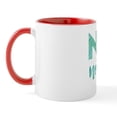 thumbnail image 2 of CafePress - Nope Not Today Print - 11 oz Ceramic Mug - Novelty Coffee Tea Cup, 2 of 6