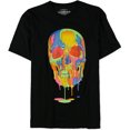 thumbnail image 1 of Ecko Unltd. Camiseta gráfica de calavera de goteo para hombre, negra, mediana, 1 of 1