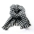 thumbnail image 4 of Women's Long Plaid Blanket Chunky Oversized Winter/Fall Warm Scarf Big Tartan Scarves Wrap Shawl, 4 of 8