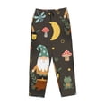 thumbnail image 4 of Sigee Gnome Insect Frog Print Women's Soft Pajama Pants - Breathable and Comfortable Lounge Sleep Bottoms with Elastic Waistband and Pockets-, 4 of 9