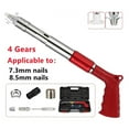 thumbnail image 1 of Mini Steel Nails Guns Rivet Tool Concrete Wall Anchor Wire Slotting Device Decoration Rivet Tufting Guns Home DIY Power Tools, 1 of 7