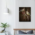 thumbnail image 3 of Nawypu Peek A Boo Cedar Waxwings Canvas Wall Art, 3 of 4