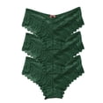 thumbnail image 3 of EHQJNJ Womens Underwear Boyshorts Plus Size Womens Panties Plus Size Nylon Panties for Women Crochet Lace Lace up Panty Hollow Out Underwear, 3 of 3