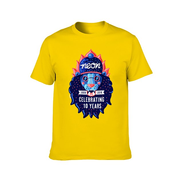 T-shirt à Manches Courtes 150g pour Hommes Taille US