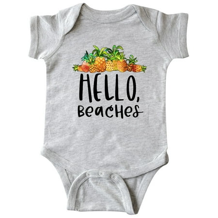 

Inktastic Hello Beaches Group of Pineapples Gift Baby Boy or Baby Girl Bodysuit