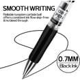 thumbnail image 4 of miduoduo-Gel Pens, 36 Pcs Retractable Black Ink, 12 Pens with 24 RefillsMedium Point Pen 0.7mm, Smooth Writing, Fast Dry, No Bleed for Journaling Note Taking, Home School Office Supplies, 4 of 4